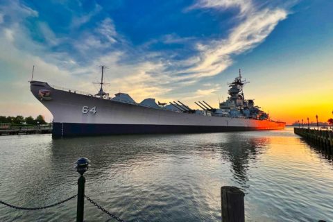 uss wisconsin in norfolk