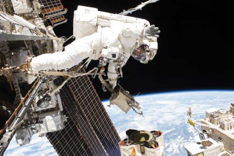 mark vande hei in space