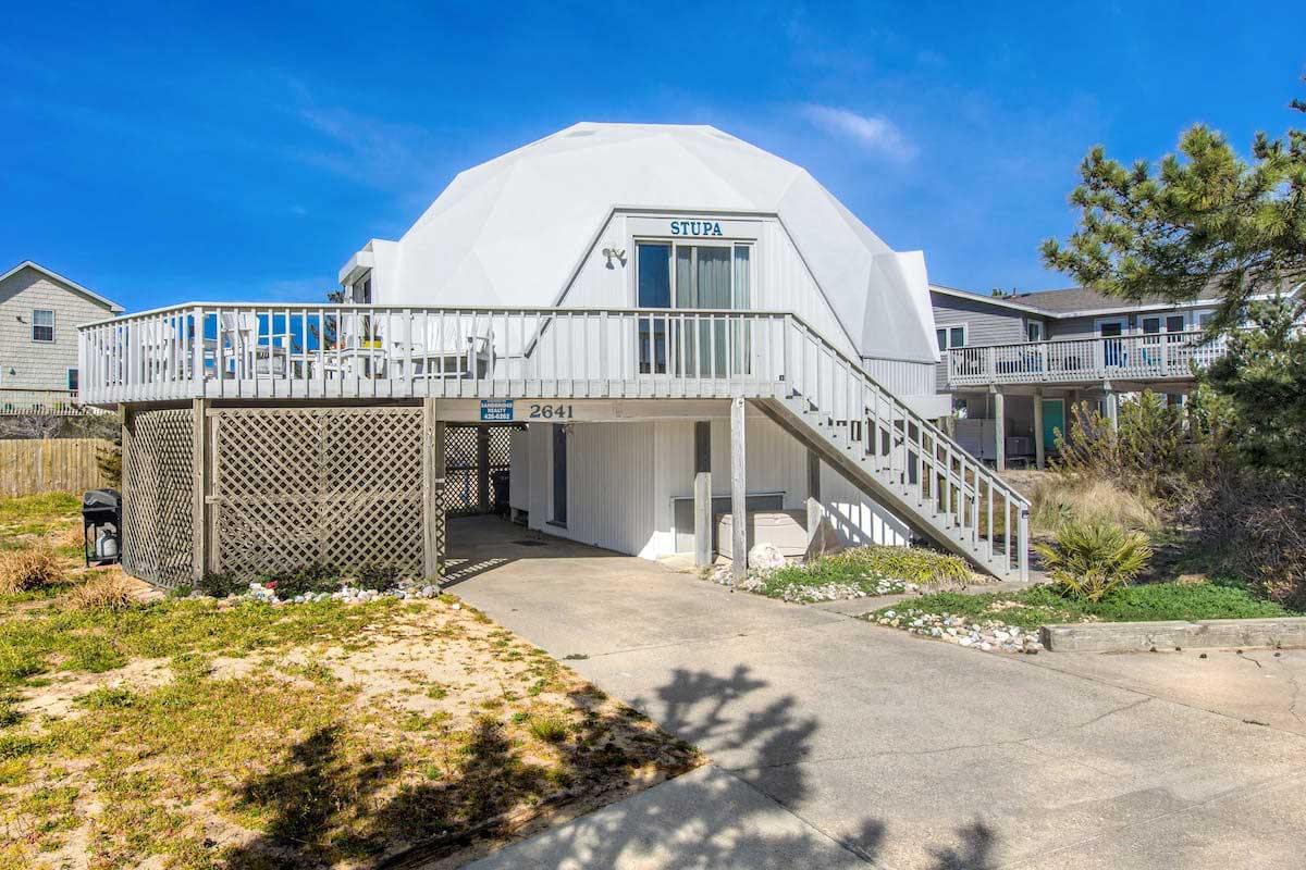stupa geometric dome rental