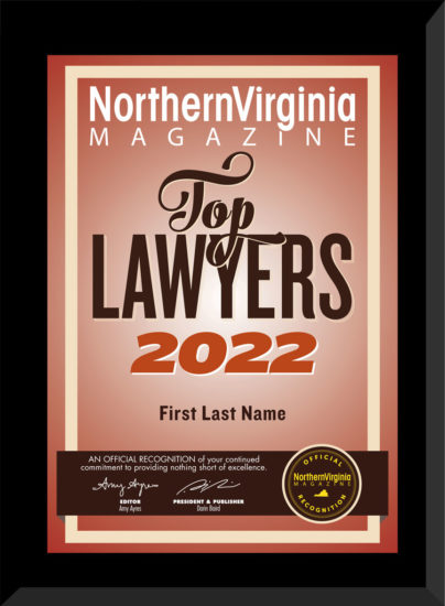 2022 lawyers plaque
