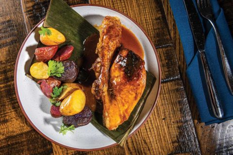 the study chicken dish