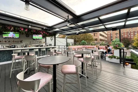 rooftop bar at wilson hardware