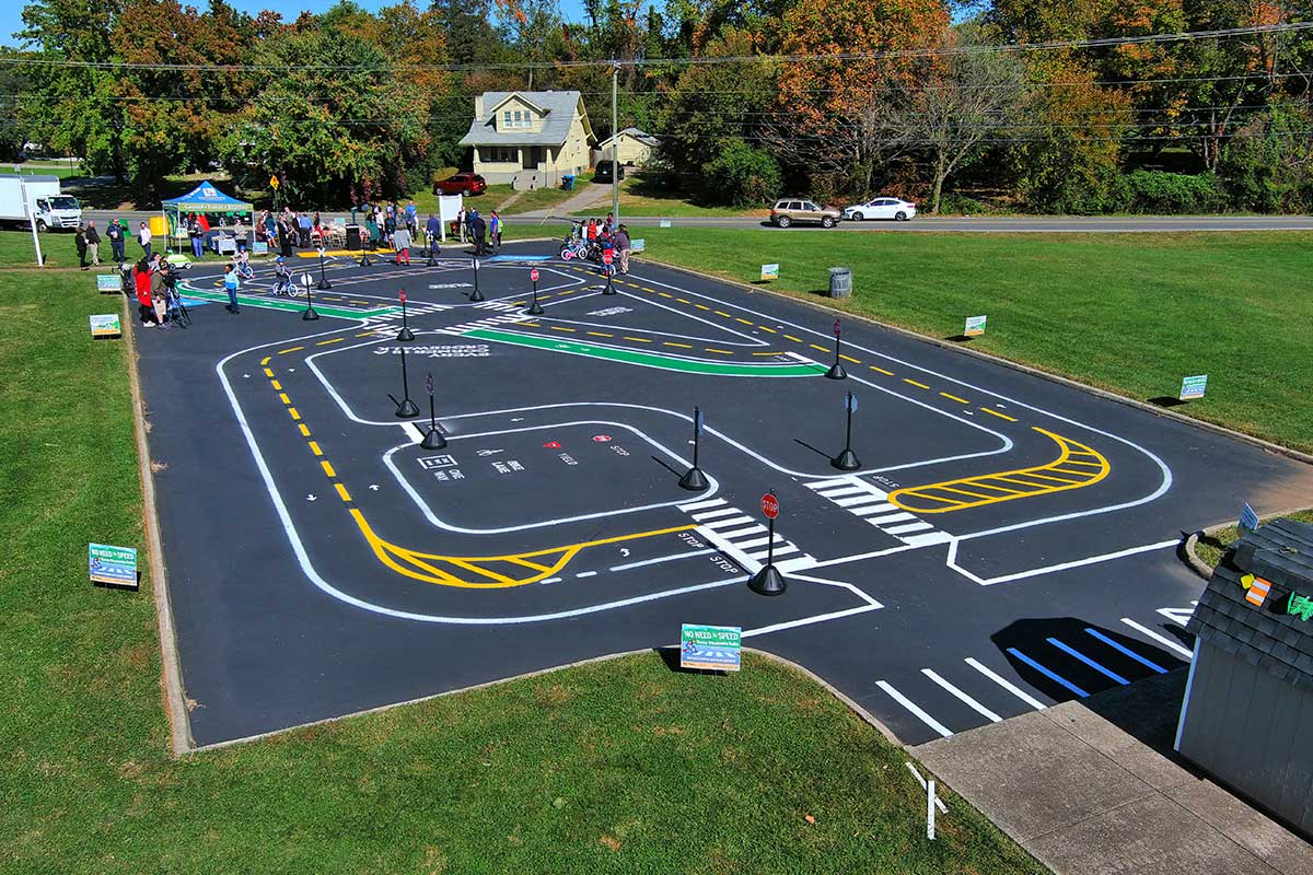 Traffic Gardens Provide Space for Kid Friendly Road Safety Education