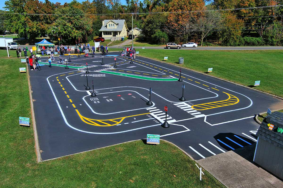 Traffic Gardens Provide Space For Kid Friendly Road Safety Education 