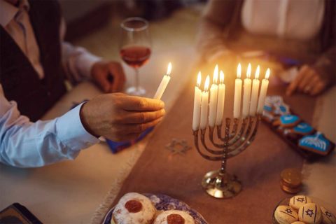 menorah lighting