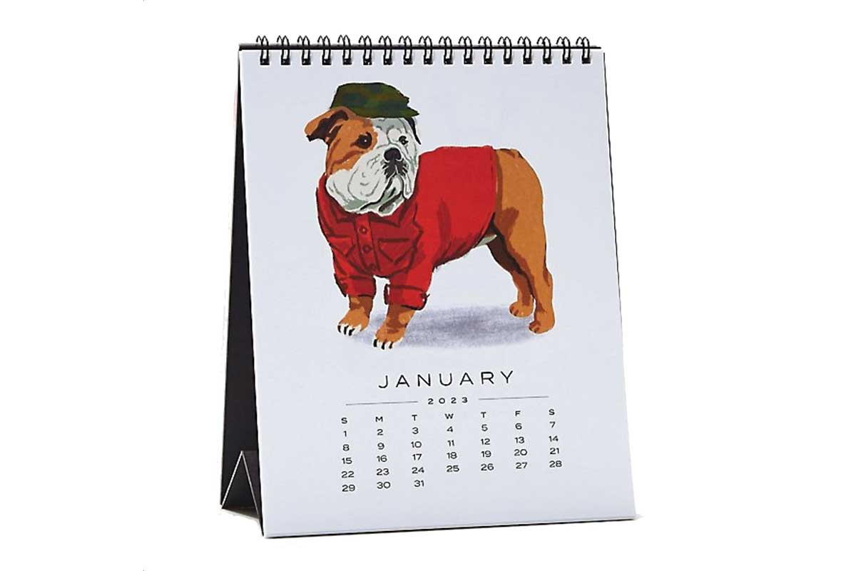 dog calendar