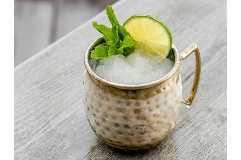 honey mule mocktail