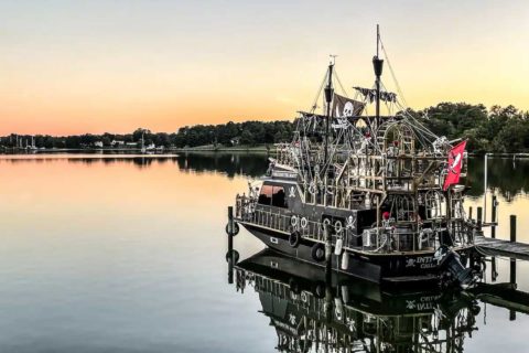 pirate ship airbnb rental