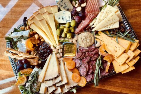 charcuterie board from screwtop