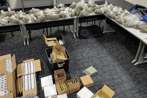 drugs seized by Fairfax County police in Huntington