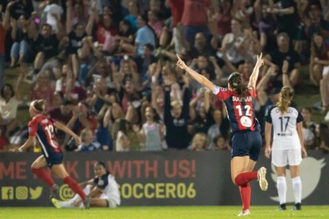 washington spirit goal celebration