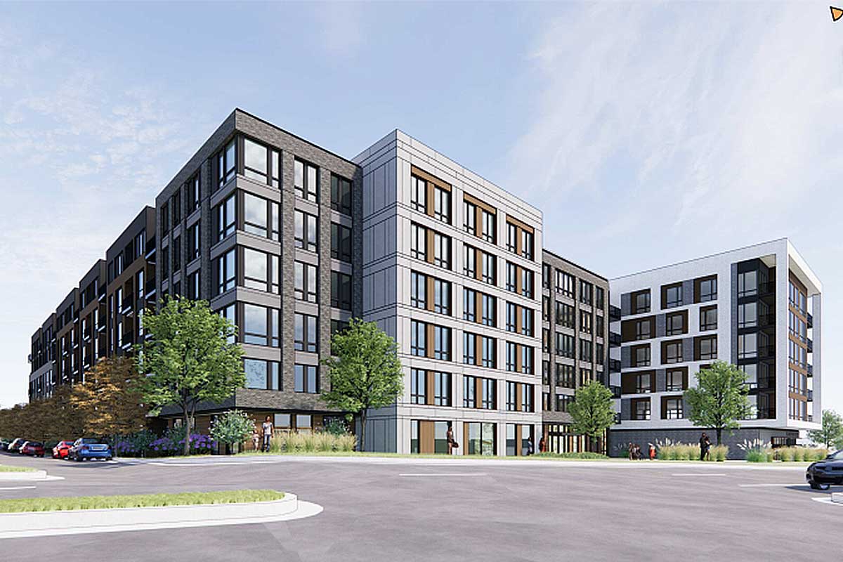 Annandale apartment complex rendering