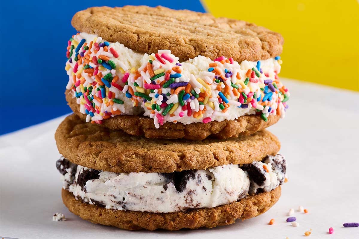 captain cookie ice cream sandwich