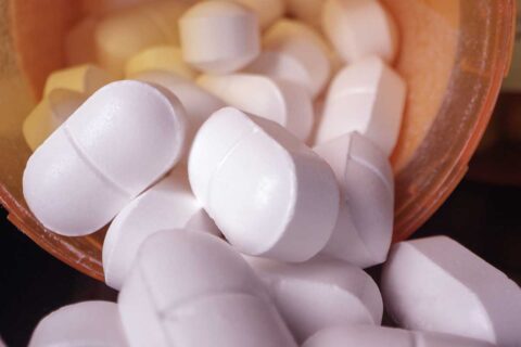 drugs in prescription bottle