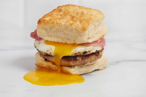 preservation biscuit breakfast sandwich
