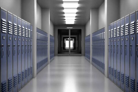 school lockers