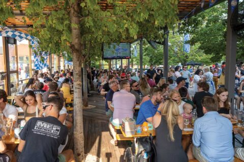 dacha beer garden