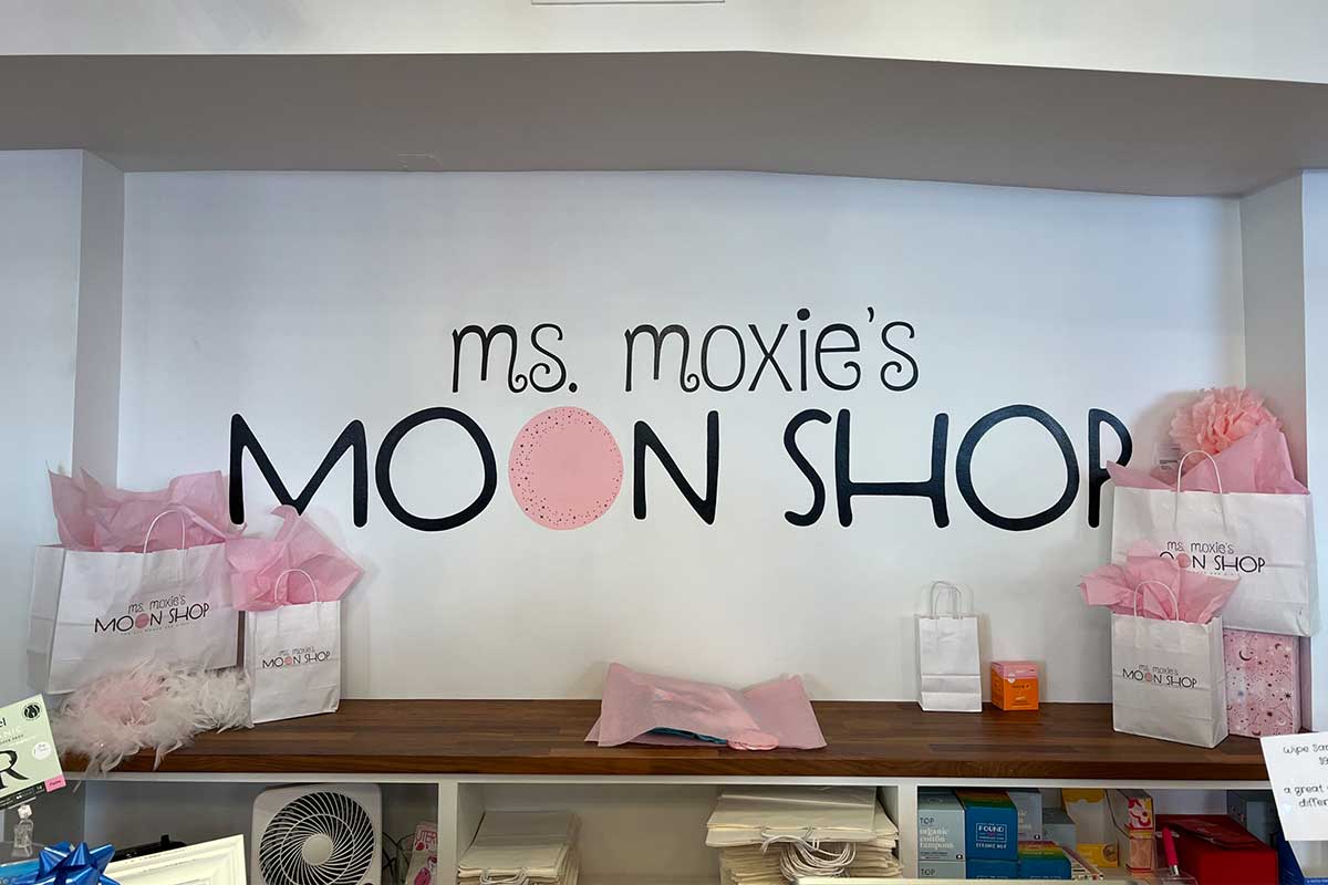Ms. Moxie's Moon Shop logo