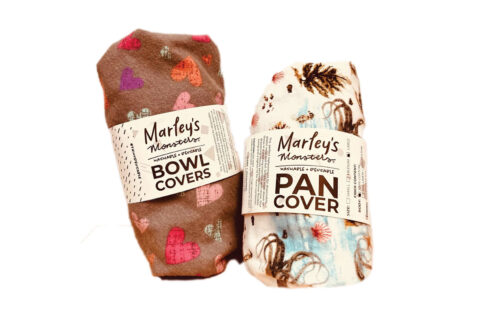 Reusable cloth bowl covers