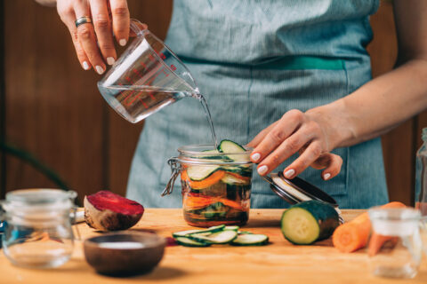 Fermenting vegetables