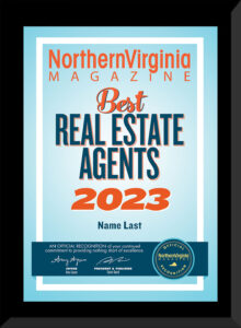 2023 best real estate agent plaque
