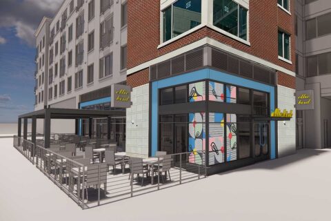 ellie bird restaurant rendering