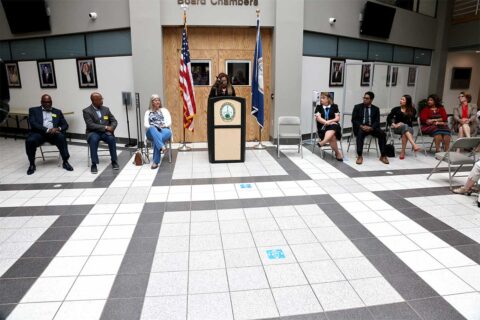 crisis receiving center press conference