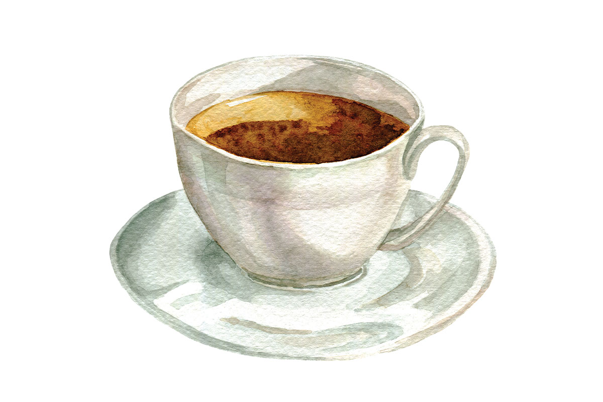 coffee drawing