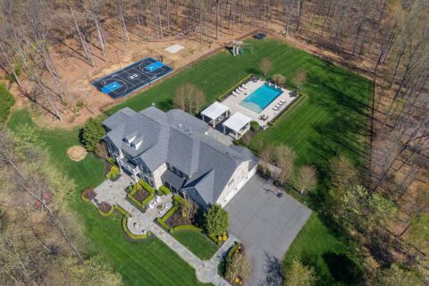 areial view of 11369 Pasture Rose Pl.