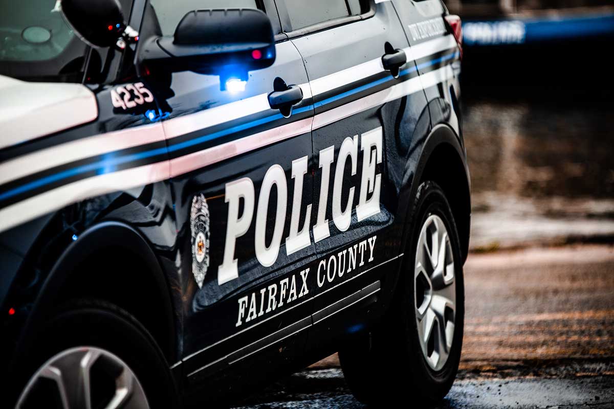Fairfax County police car