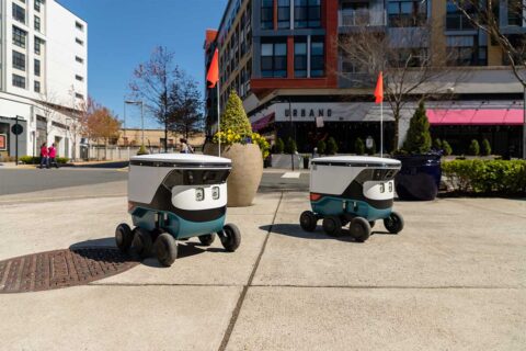 mosaic district delivery robots