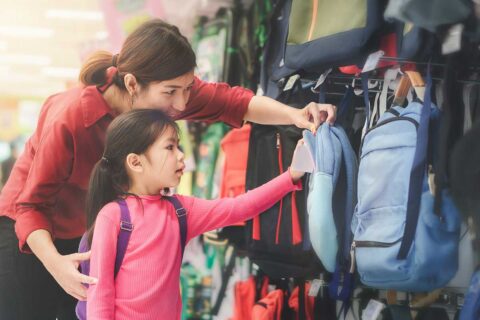 shopping for bookbag/backpack