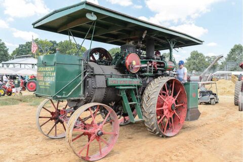 steam tractor