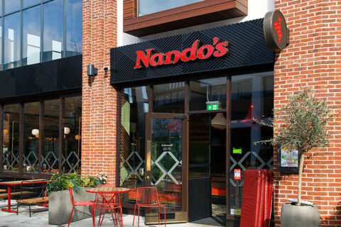 exterior of Nando's Peri Peri