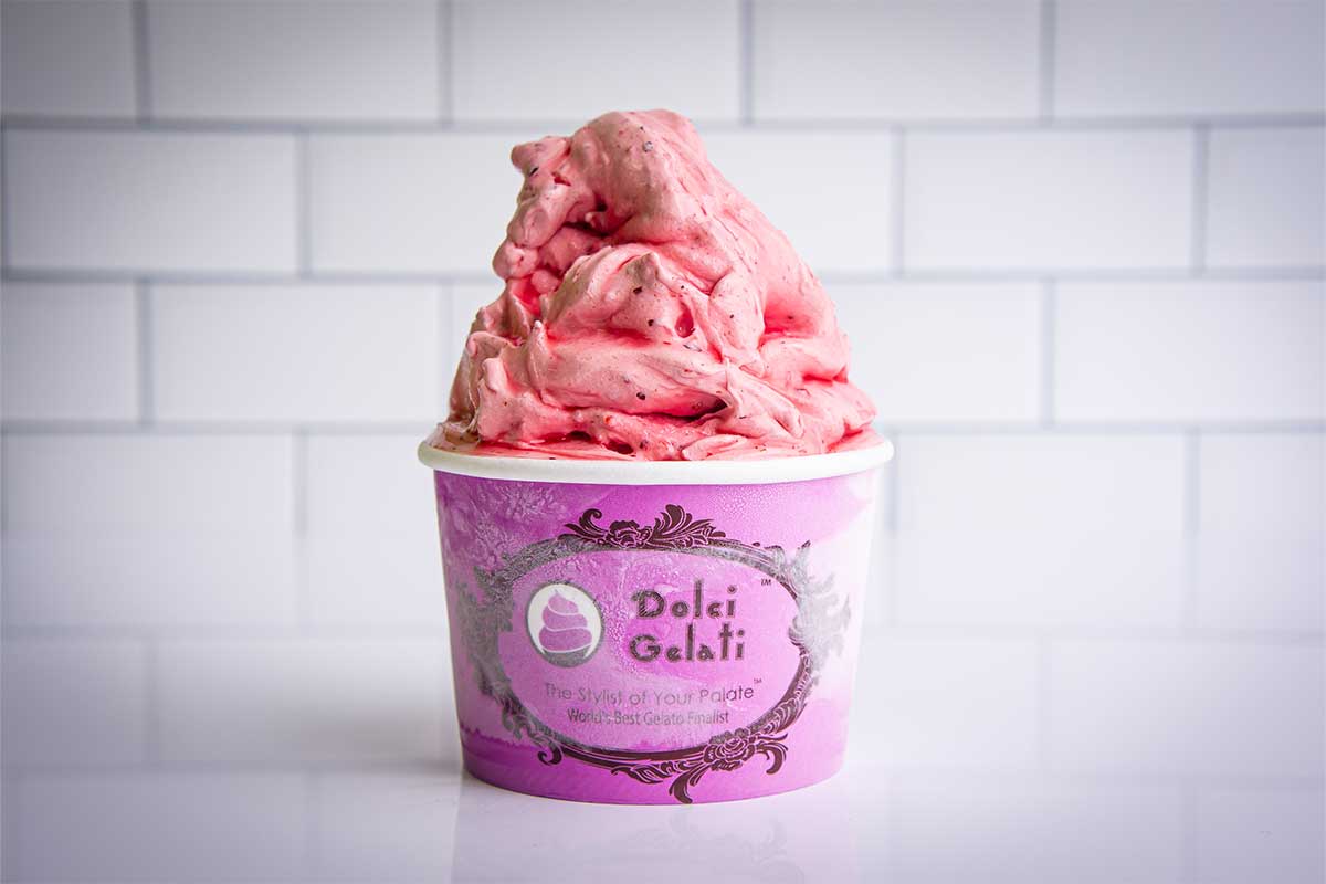 pink gelato dolci gelati