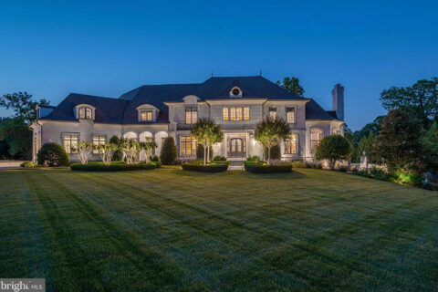 8334 Alvord St., McLean, exterior at night