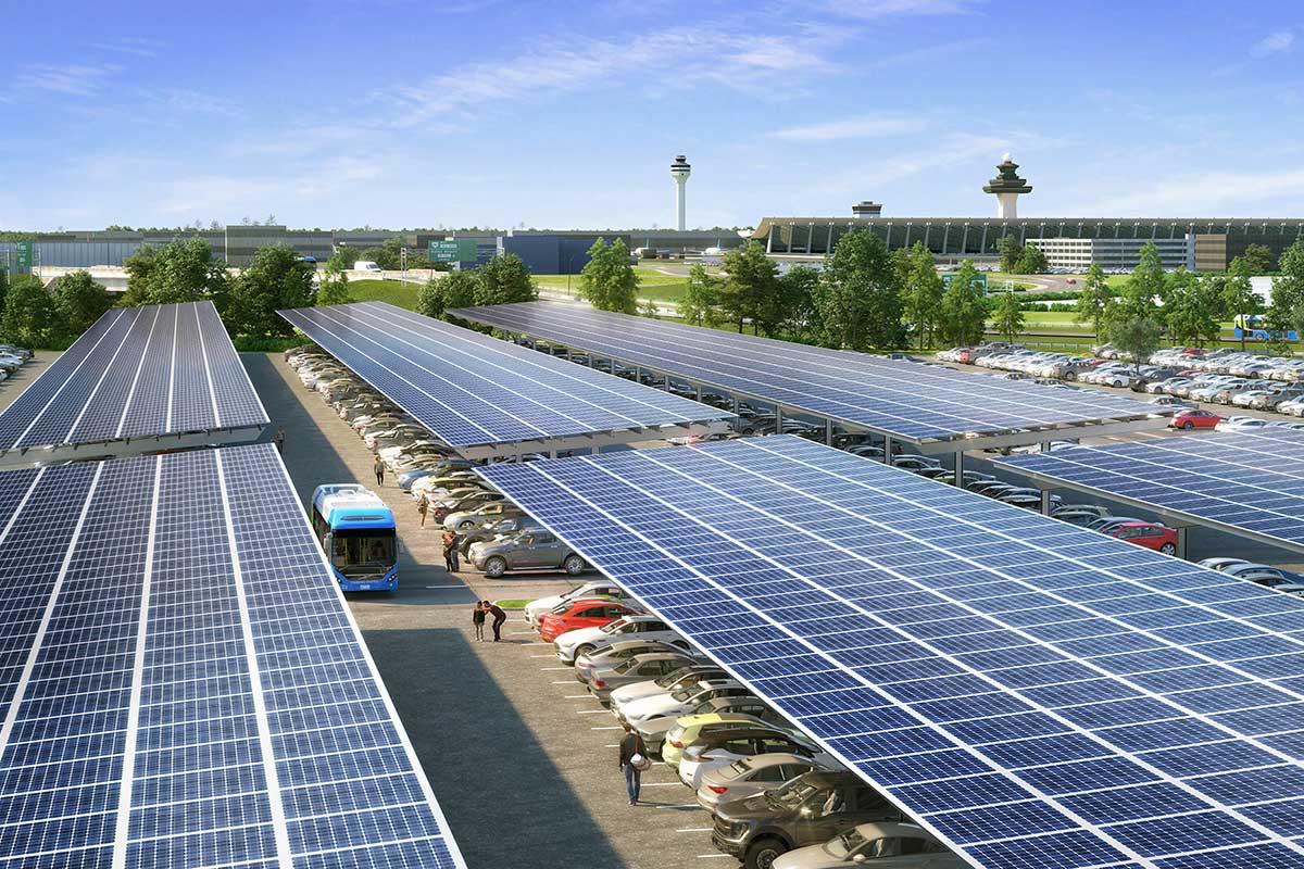 Dulles solar project