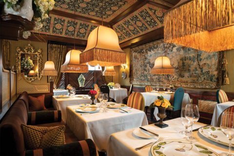 The main dining room at the Inn at Little Washington