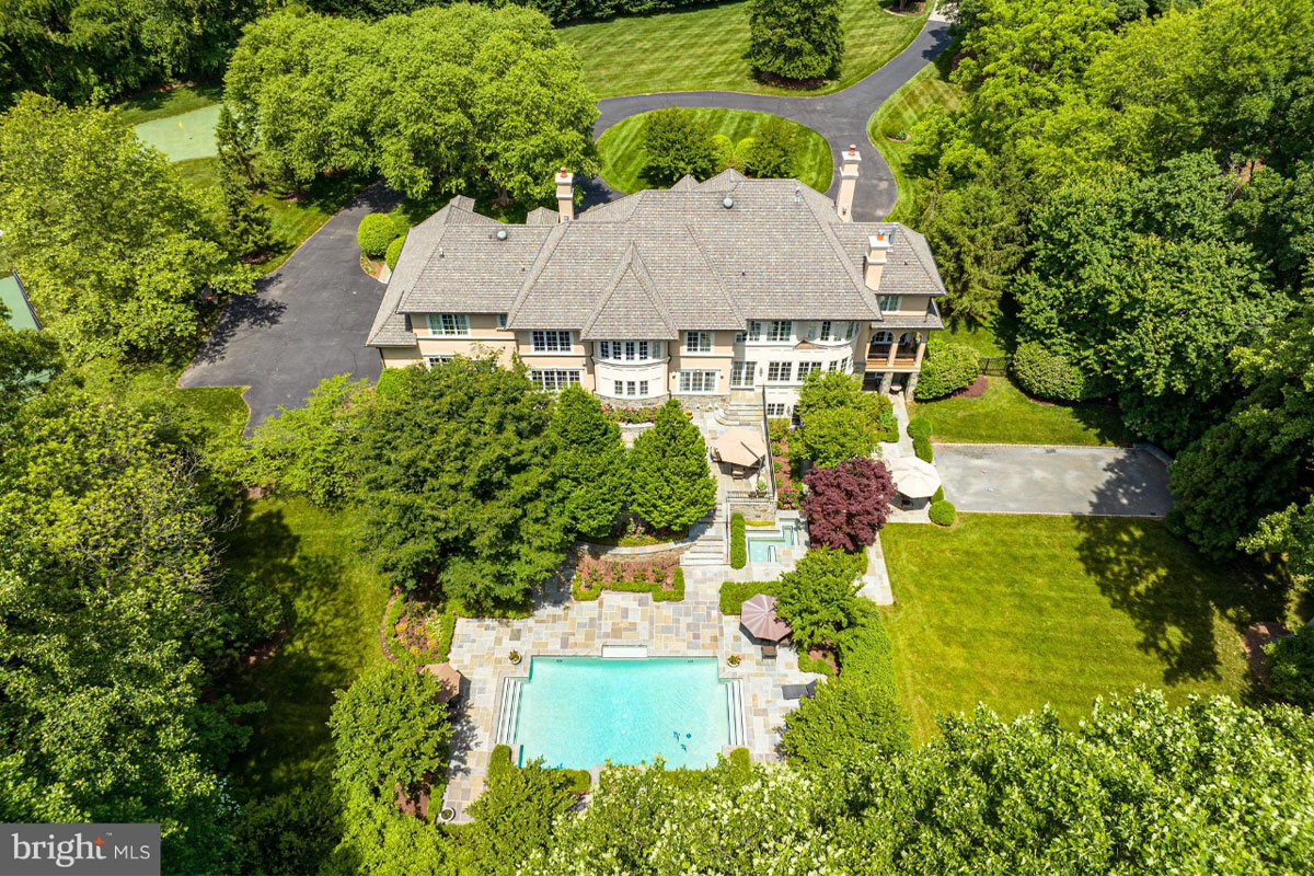 Aerial view of 10445 New Ascot Dr., Great Falls