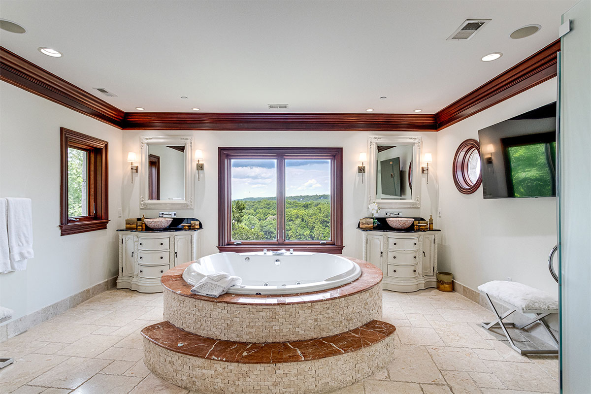 Bathroom at 612 Rivercrest Dr., McLean