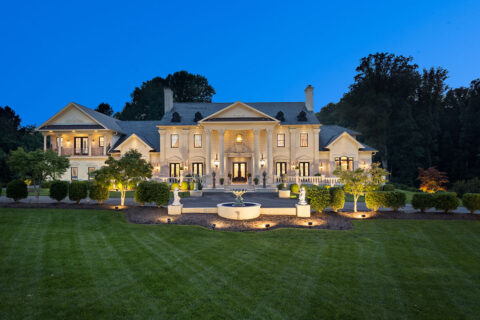 Exterior of mansion at 938 Peacock Station Dr., McLean