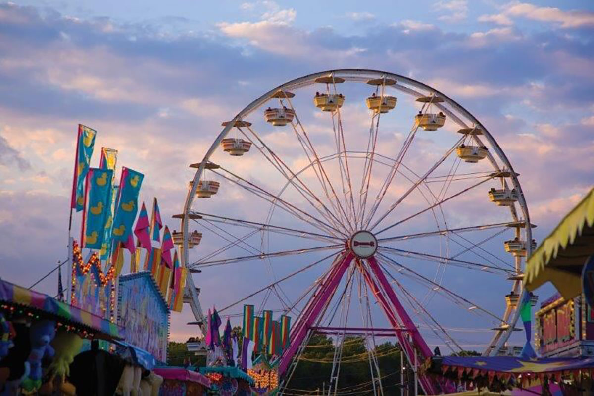 Ferris wheel at Virginia State Fair