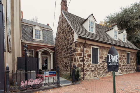 Exterior of Poe Museum