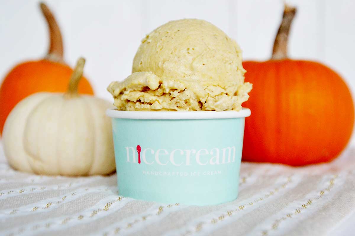 pumpkin spice ice cream