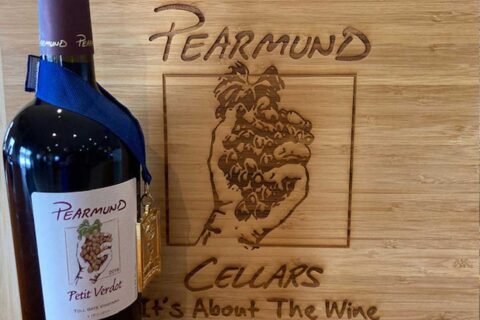 pearmund cellars wine bottle