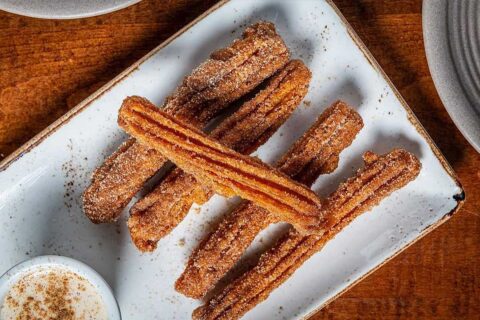 pumpkin churros at urbano