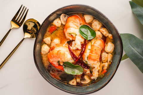 Shrimp Dish at Southeast Impression