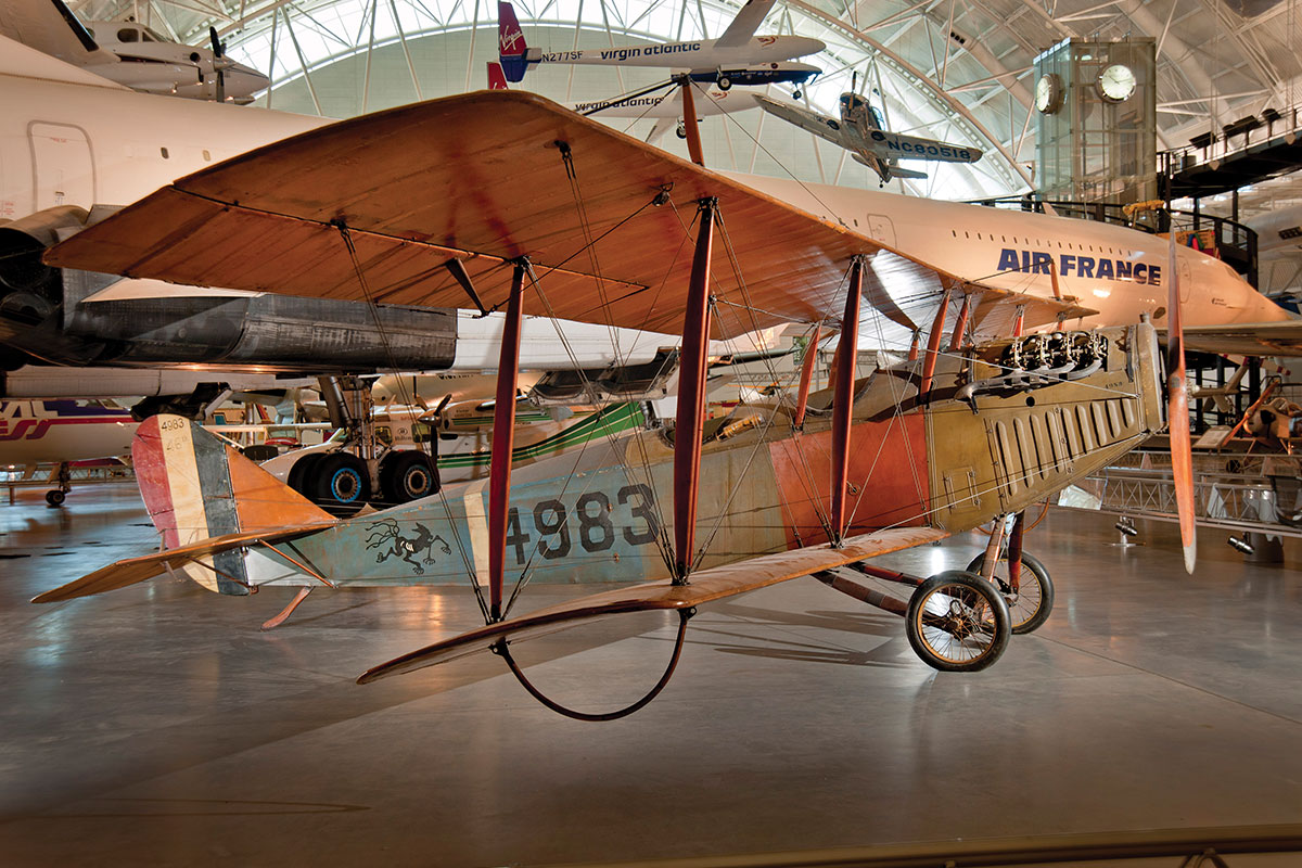 World War I aircraft at Udvar Hazy Center