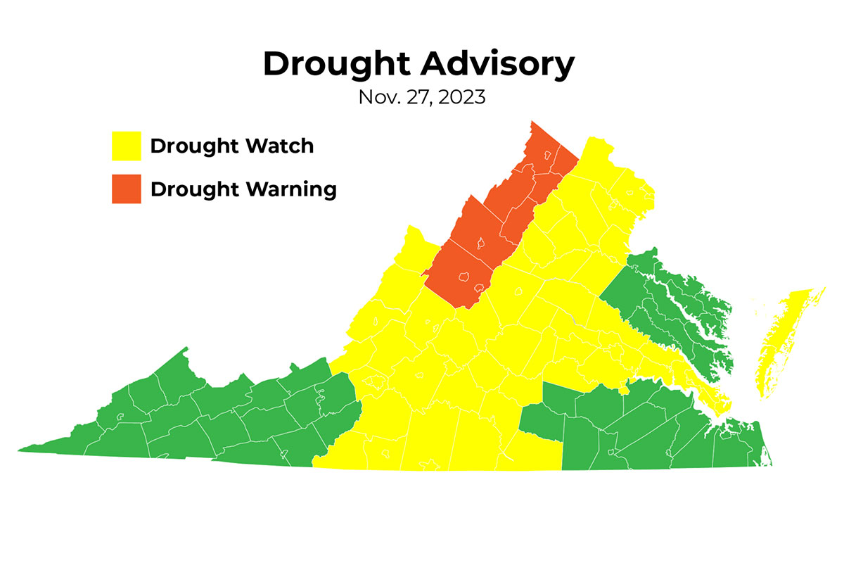 drought watch advisory issued November 27
