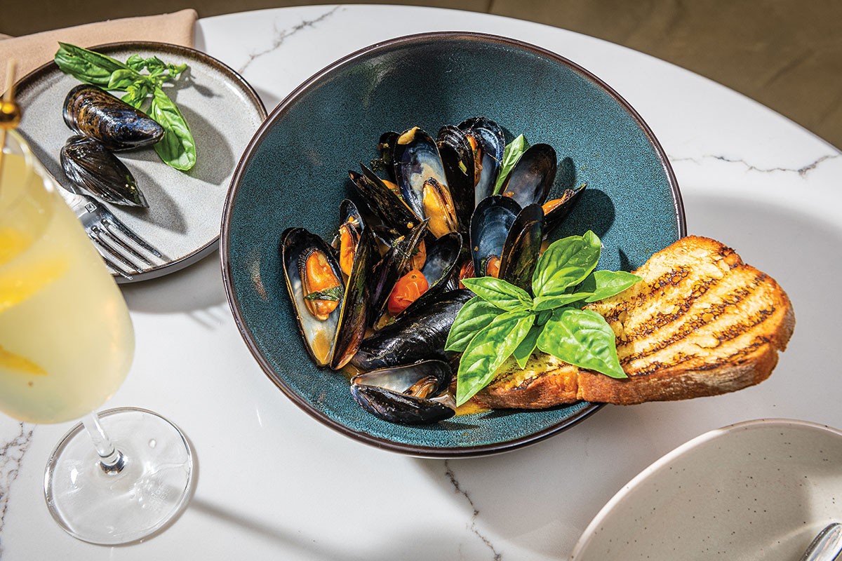 Mussels at Bia Kitchen